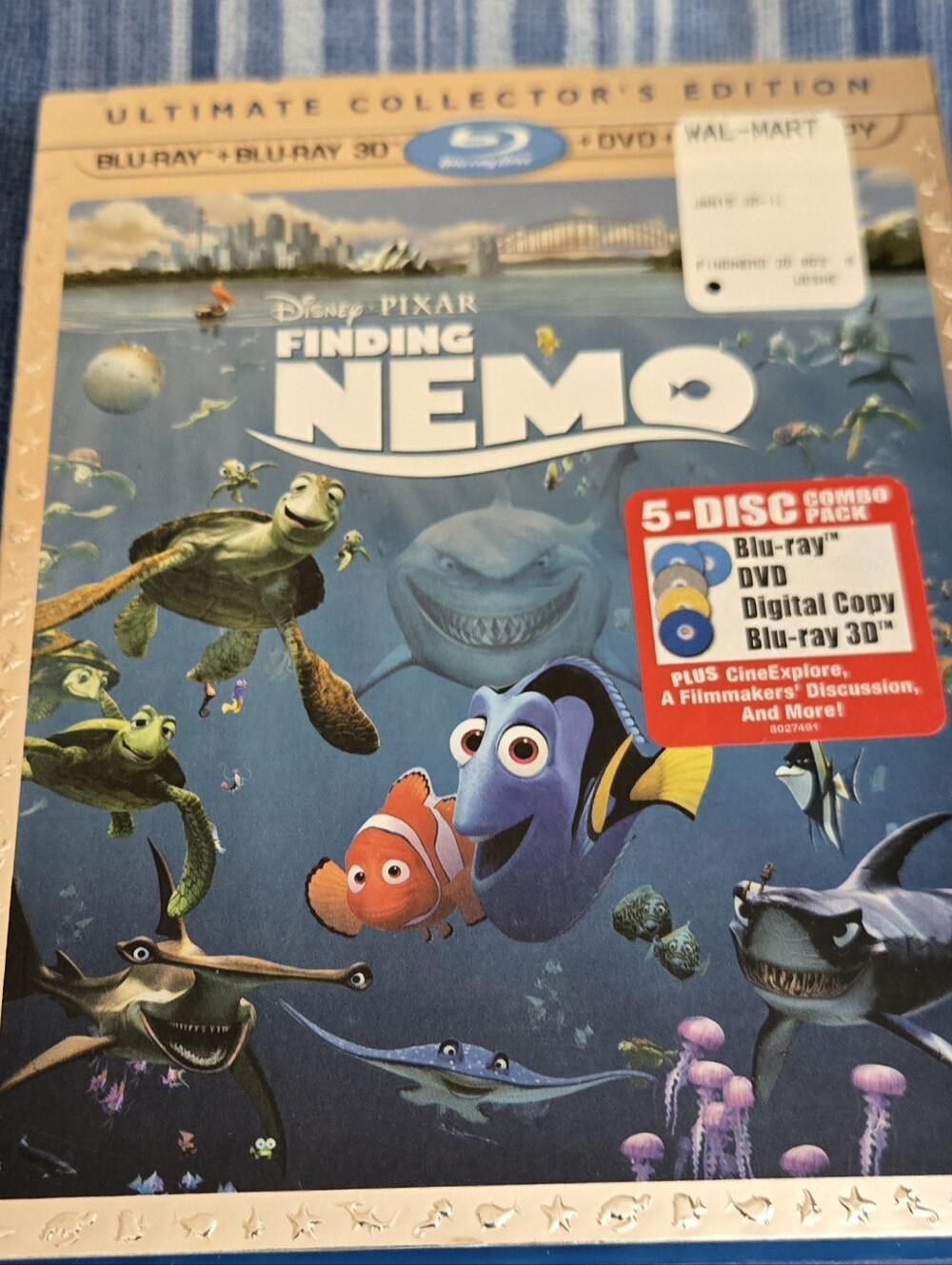 Finding Nemo Blu-ray/DVD 5-Disc Combo Pack - Blue